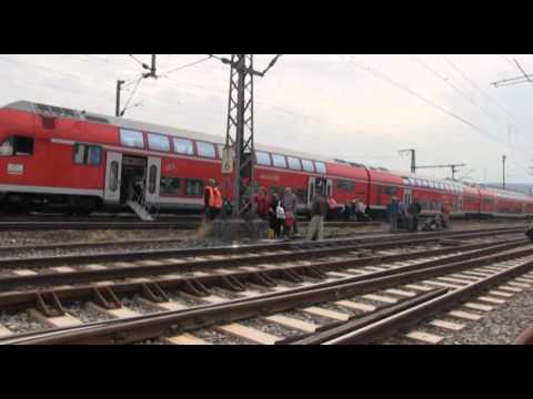 Youtube: IC Zugentgleisung Stuttgarter Hauptbahnhof 29.09.2012