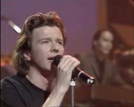 Youtube: Cry for Help - Rick Astley