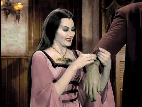 Youtube: The Munsters: Family Portrait IN COLOR
