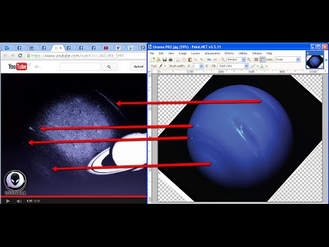 Youtube: SecureTeam GIANT BODY BEHIND SATURN - HOAX EXPOSED