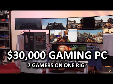 Youtube: 7 Gamers, 1 CPU - Ultimate Virtualized Gaming Build Log