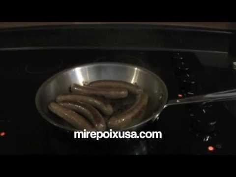 Youtube: How to cook merguez sausage