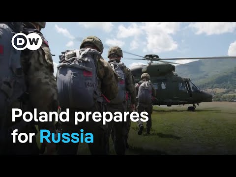 Youtube: Poland aims to train of 400,000 civilians amid Russian threat | DW News