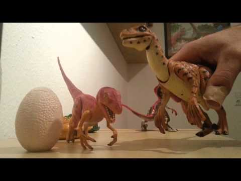 Youtube: Jurassic Park Toys Velociraptor Sounds