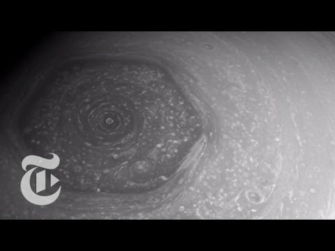 Youtube: The Huge Hexagon-Shaped Storm on Saturn | Out There | The New York Times
