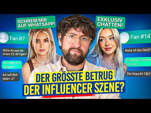 Youtube: Undercover in den Influencer-Chats von Knossis Firma