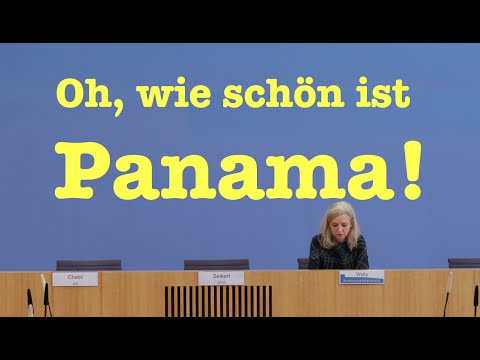 Youtube: Oh, wie schön ist Panama! - Komplette Bundespressekonferenz vom 4. April 2016