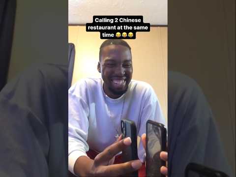 Youtube: Calling two Chinese restaurants at the same time 😂 #shorts #funny