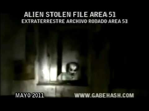 Youtube: ALIEN STOLEN FILE AREA 51 (EXTRATERRESTRE ARCHIVO ROBADO AREA 51) MAYO 2011