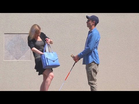 Youtube: The Real Blind Man Honesty Test (Social Experiment)