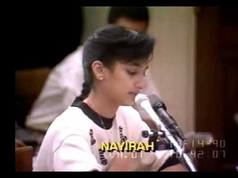 Youtube: Nayirah Kuwaiti girl testimony