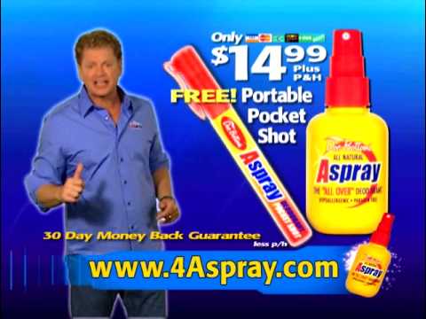 Youtube: Doc Bottoms Aspray AllOver  Body Deodorant Commercial w/ Adam Jay
