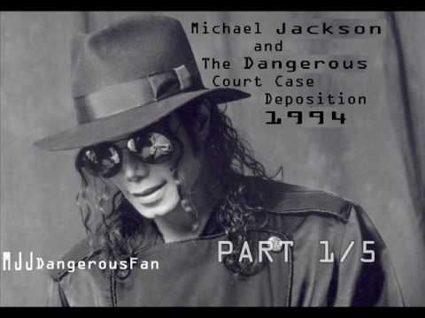 Youtube: Michael Jackson and the Dangerous Court Case Deposition 1994 - Part 1/5