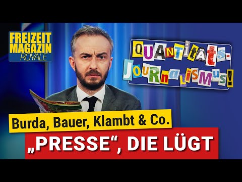 Youtube: Das Geschäft der Klatschpresse | ZDF Magazin Royale