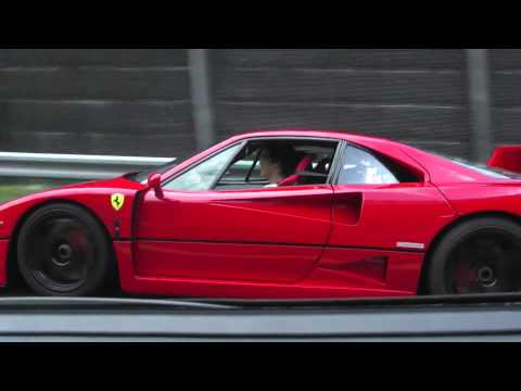Youtube: Ferrari F40 Acceleration Tunnel + Rev (HD)