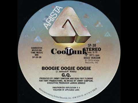 Youtube: G.Q. - Boogie Oogie Oogie (12 inch 1979)