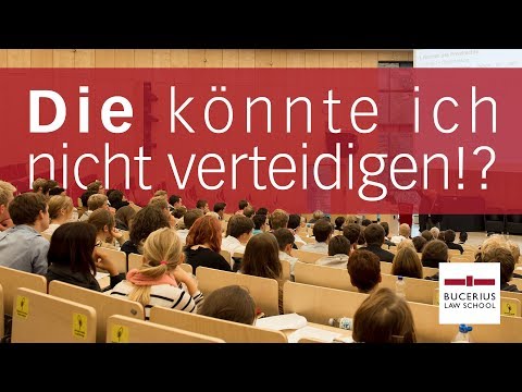 Youtube: „Die könnte ich nicht verteidigen!?“ Strafrechtlicher Gastvortrag Wolfgang Heer und Anja Sturm
