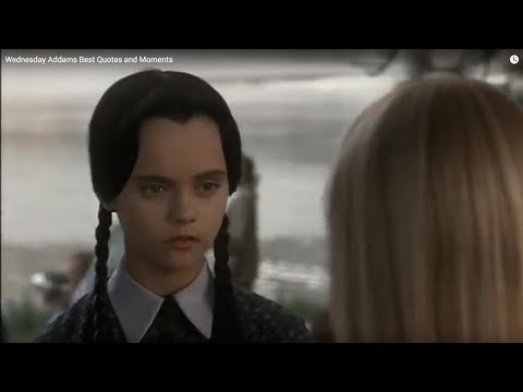 Youtube: Wednesday Addams Best Quotes and Moments