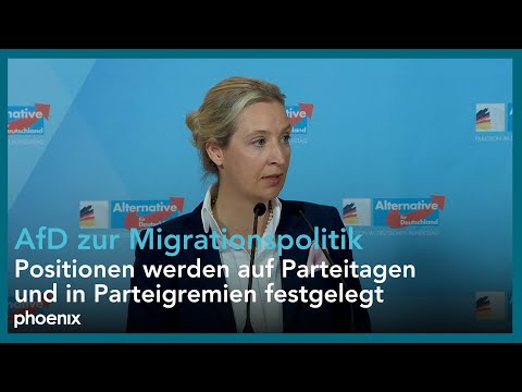 Youtube: AfD-Bundestagsfraktion: Statement von Alice Weidel am 16.01.24 (korrigierter Ton)