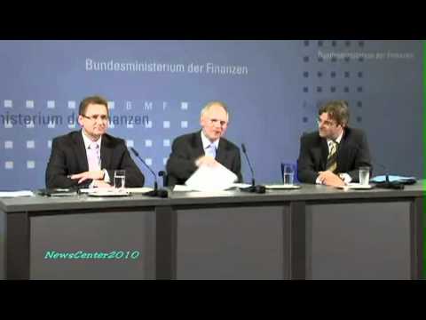 Youtube: Wolfgang Schäuble - Wutausbruch auf Pressekonferenz
