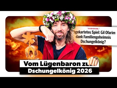 Youtube: Gil Ofarim ist Dschungelkönig – Seine erneuten Lügen & meine Zweifel zu seinem Sieg