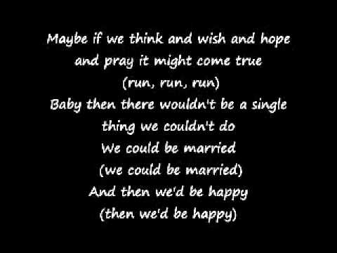 Youtube: Beach Boys Wouldn't It Be Nice lyrics
