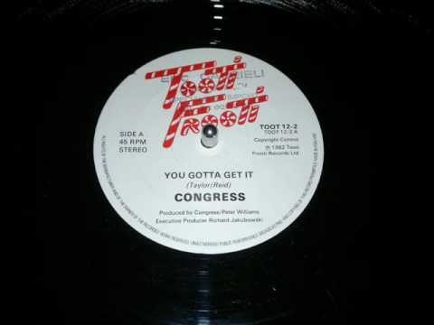 Youtube: Congress ~ You Gotta Get It (Rare Jazz-Funk 1982)