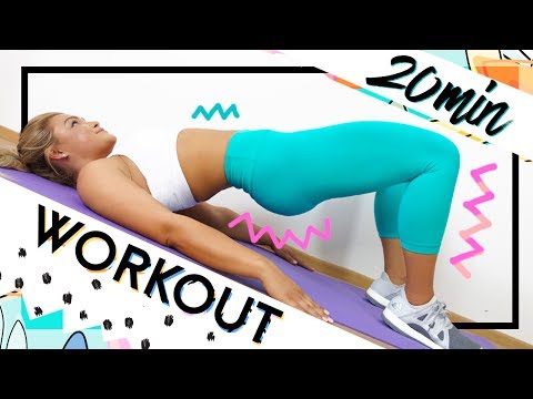 Youtube: BAUCH - BEINE - PO Homeworkout zum Mitmachen! | Straffen & formen ohne Zusatzmaterial