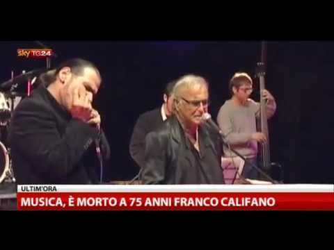 Youtube: Franco Califano è Morto 75 anni  il cantore di poveri e borgate 30/03/2013