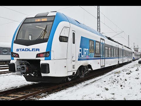 Youtube: 224 Kilometer Batterie-Reichweite: Stadler stellt mit FLIRT Akku Weltrekord auf