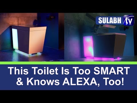 Youtube: INNOVATIVE! This TOILET with ALEXA voice control may be SMARTER than you