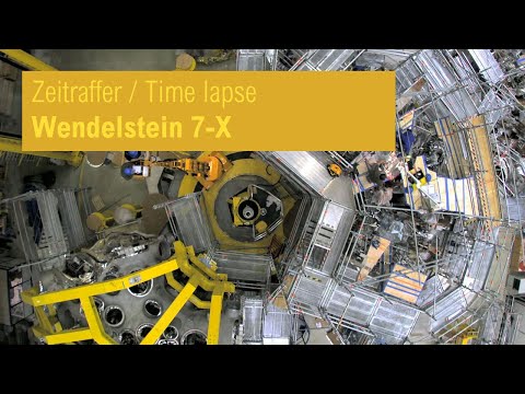 Youtube: Im Zeitraffer: Zusammenbau von Wendelstein 7-X