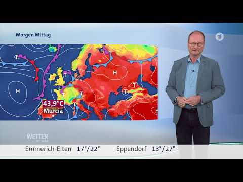 Youtube: Wetter Haute in Deutschland 13.07.2021