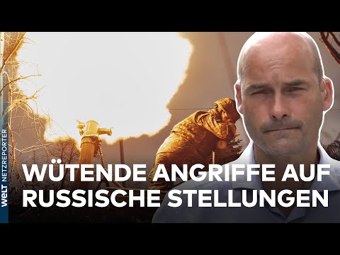 Youtube: UKRAINE-KRIEG: Offensive rollt - Wucht der Angriffe auf Russen lassen nicht nach | WELT News