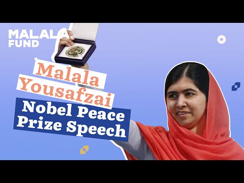 Youtube: Malala Yousafzai Nobel Peace Prize Speech