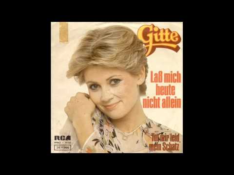 Youtube: Gitte Haenning - Lass mich heute nicht allein 1976