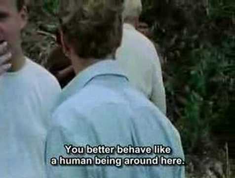 Youtube: Klaus Kinski - Fitzcarraldo fight (with English subtitles!)