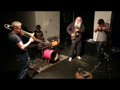 Youtube: Dragonfly Breath (Steve Swell, Weasel Walter, Paul Flaherty, C Spencer Yeh) - at The Stone