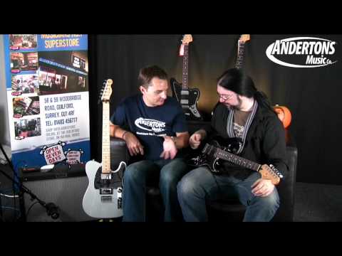 Youtube: New Fender Blacktop Strat, Tele, Jaguar and Jazzmaster Guitars - Part 1 of 2