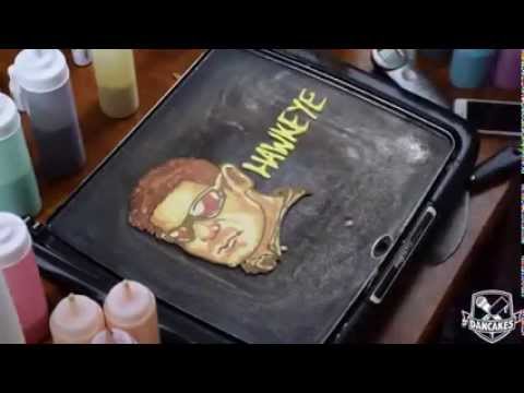 Youtube: The Art of Super Hero Pancakes