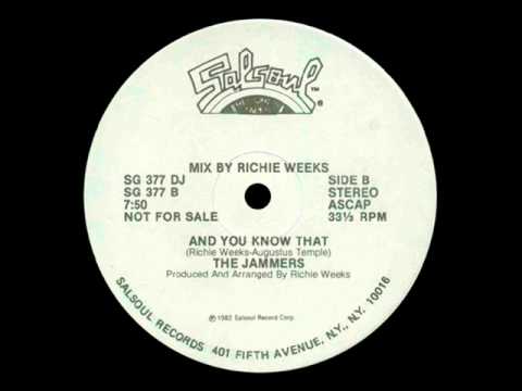 Youtube: The Jammers - And You Know That (12'' Promo) (1982)