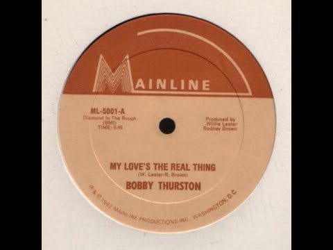 Youtube: Bobby Thurston-My love's the real thing 1982