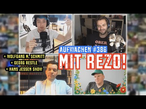 Youtube: Aufwachen #386 mit Rezo (+ Wolfgang M. Schmitt & Georg Restle) + Mordfall Lübcke & Iran vs USA