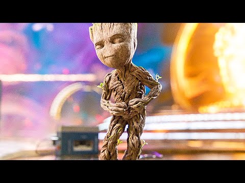 Youtube: Baby Groot Dance Opening Scene - GUARDIANS OF THE GALAXY 2 (2017) Movie Clip