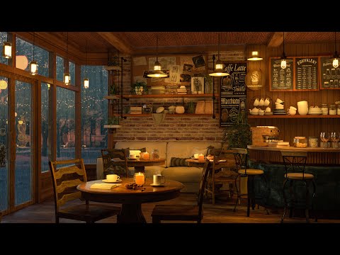 Youtube: 4K Cozy Coffee Shop with Smooth Piano Jazz Music for Relaxing, Studying and Working