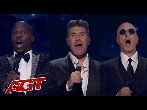 Youtube: EPIC! Simon Cowell Sings Duet with Howie Mandel and Terry Crews on America's Got Talent! Metaphysic