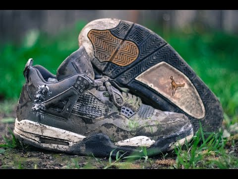 Youtube: Insane Restoration on Vintage 2004 Cool Grey Air Jordans