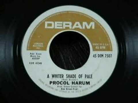 Youtube: Procol Harum - A Whiter Shade Of Pale - 1967 (Tom Moulton's Sync Stereo Mix)