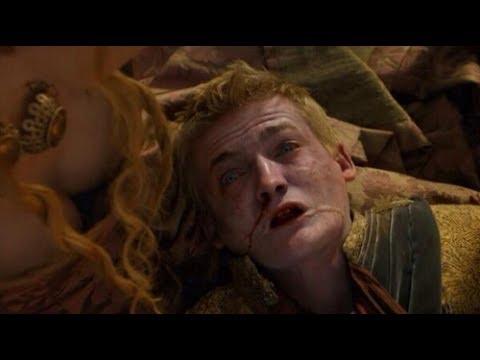 Youtube: Joffrey Baratheon's Death Scene | Game of Thrones - King Joffrey Dies at the Purple Wedding.