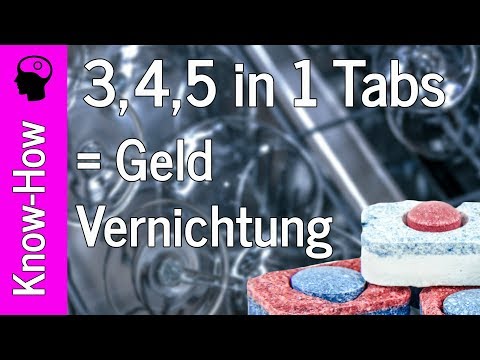 Youtube: Pure Verschwendung: Spülmaschinen-Tabs